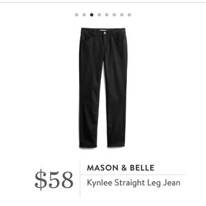 Stitch fix item-Mason & Belle Kynlee straight Jean